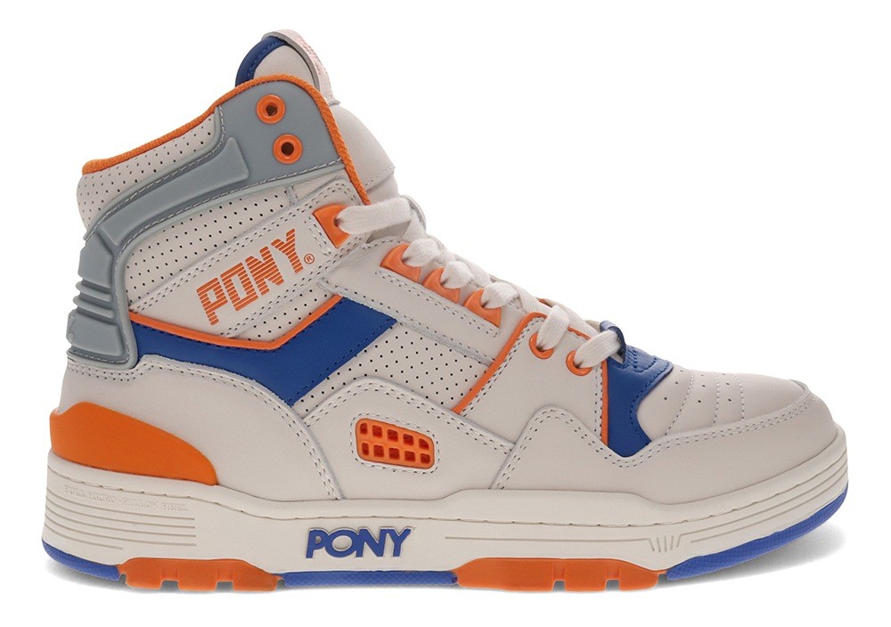 Баскетбольные кроссовки Pony Mens M100 HIGH БелыйсинийОранжевый - 55010036 19190₽