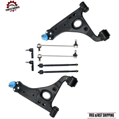 For 2013-22 Chevy Trax Encore 8Pc Front Lower Control Arm Tie Rod Suspension Kit