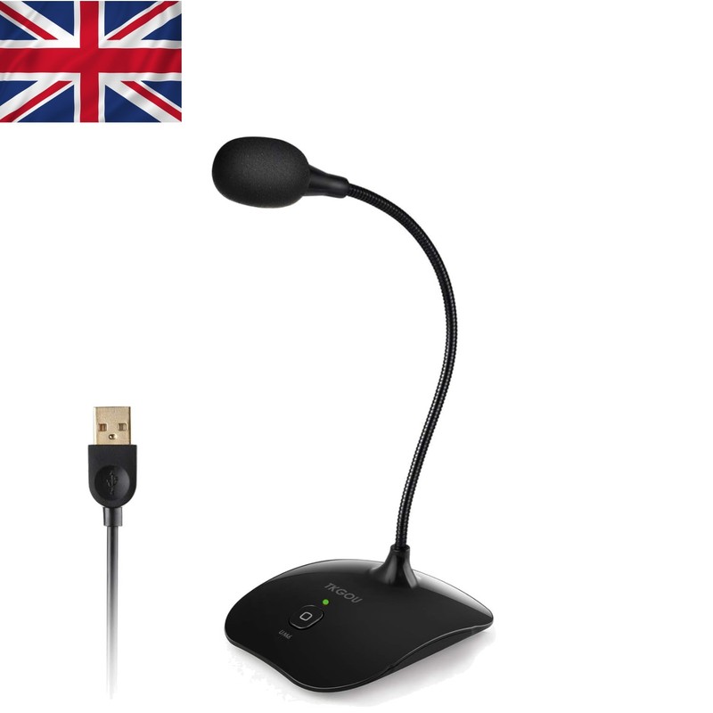 Professional USB Microphone with Mute Function - Ideal for Streaming & Gaming