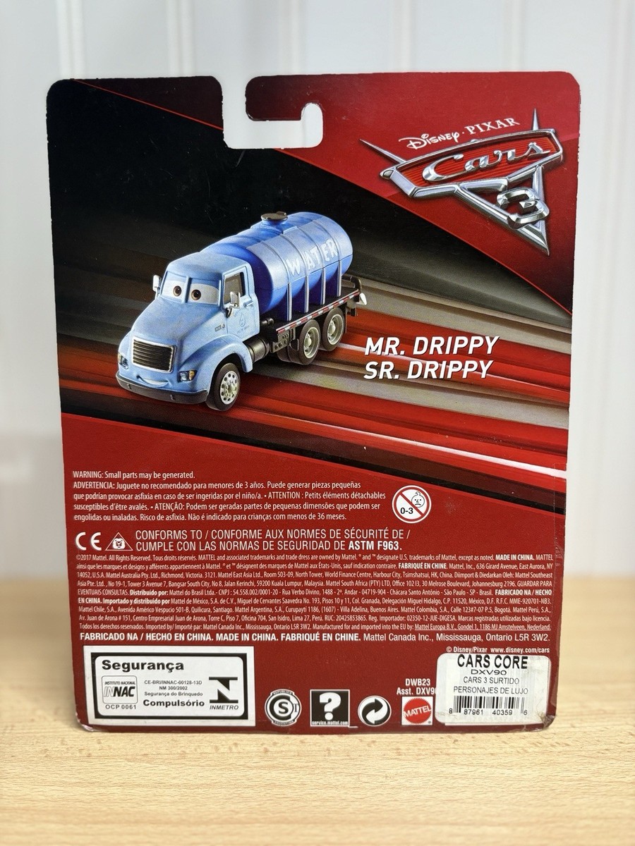 Disney Pixar Cars CARS 3 DELUXE MR DRIPPY Great Packaging
