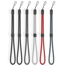 Hand Wrist Strap Lanyard, 10 Pcs Adjustable Colorful Nylon Wrist Phone Strap
