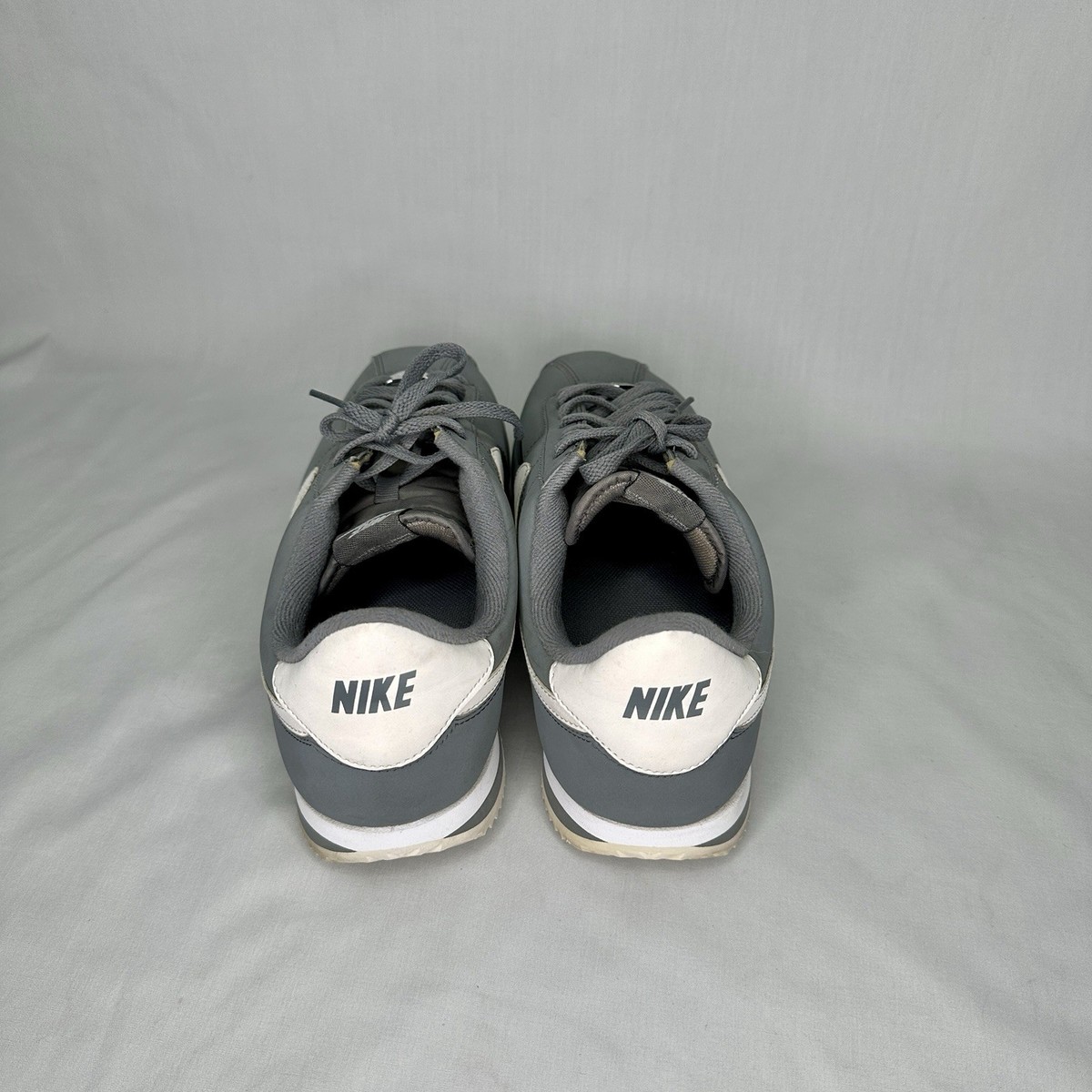 Nike Cortez Basic  Cool Grey and White~ Men Size 12 ~ 820644-011 ~ Rare Nike Cortez Basic Cool Grey 820644-011 Men Size 9.5  main image 3
