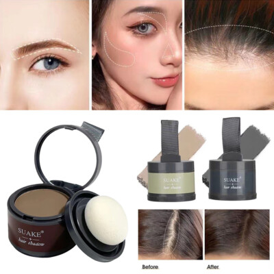 Powder Line Wurzelfarben Haarpuder Haaransatz / 4 Schattenhaare Abdecken ψ