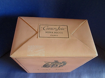 Coeur Joie Vintage Pure Perfume Nina Ricci Paris Lalique 1/2 oz 15