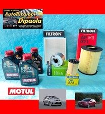 KIT TAGLIANDO FORD C-MAX II FOCUS III 3 1.6 TDCI 2010  4L MOTUL 5W30 + 4 FILTRI