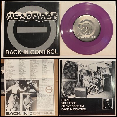 HEADFIRST Back In Control 7  Purple Vinyl-Farside 411 Downer Triggerman Smile