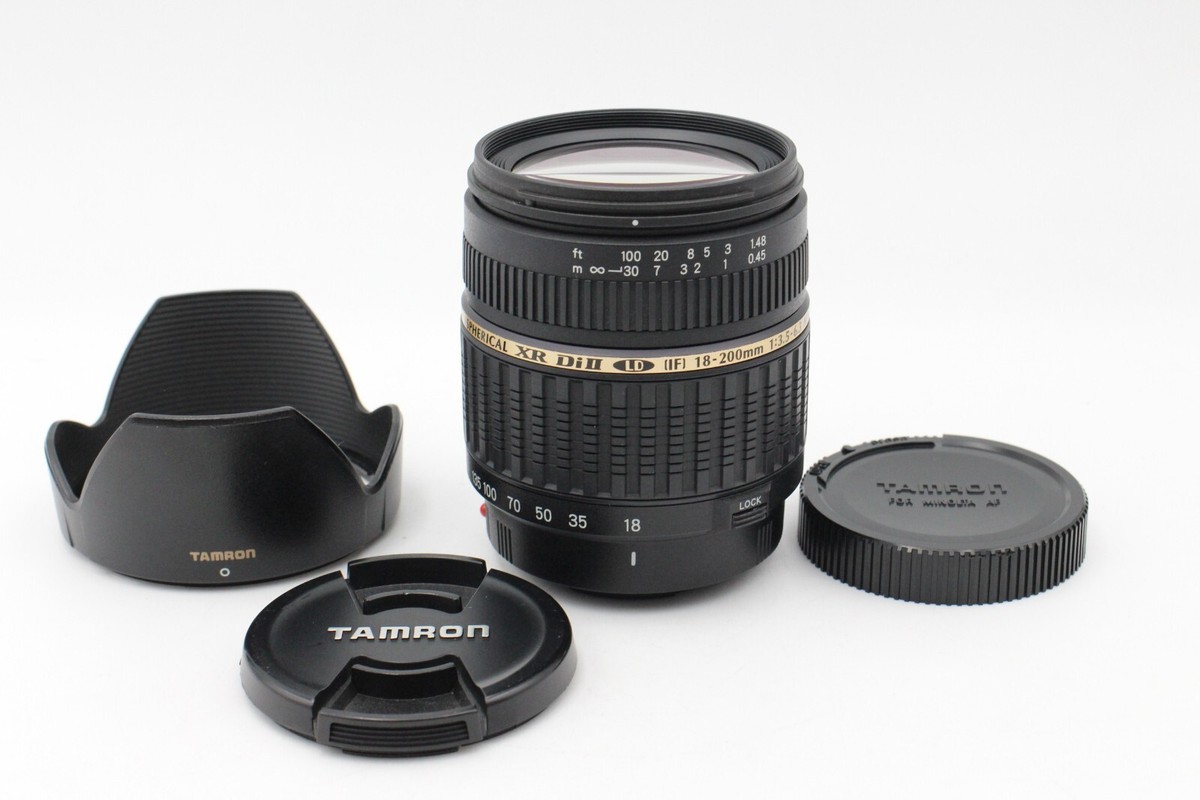 TAMRON AF 18-200mm F3.5-6.3 F/ XR Di II LD ASPHERICAL IF
