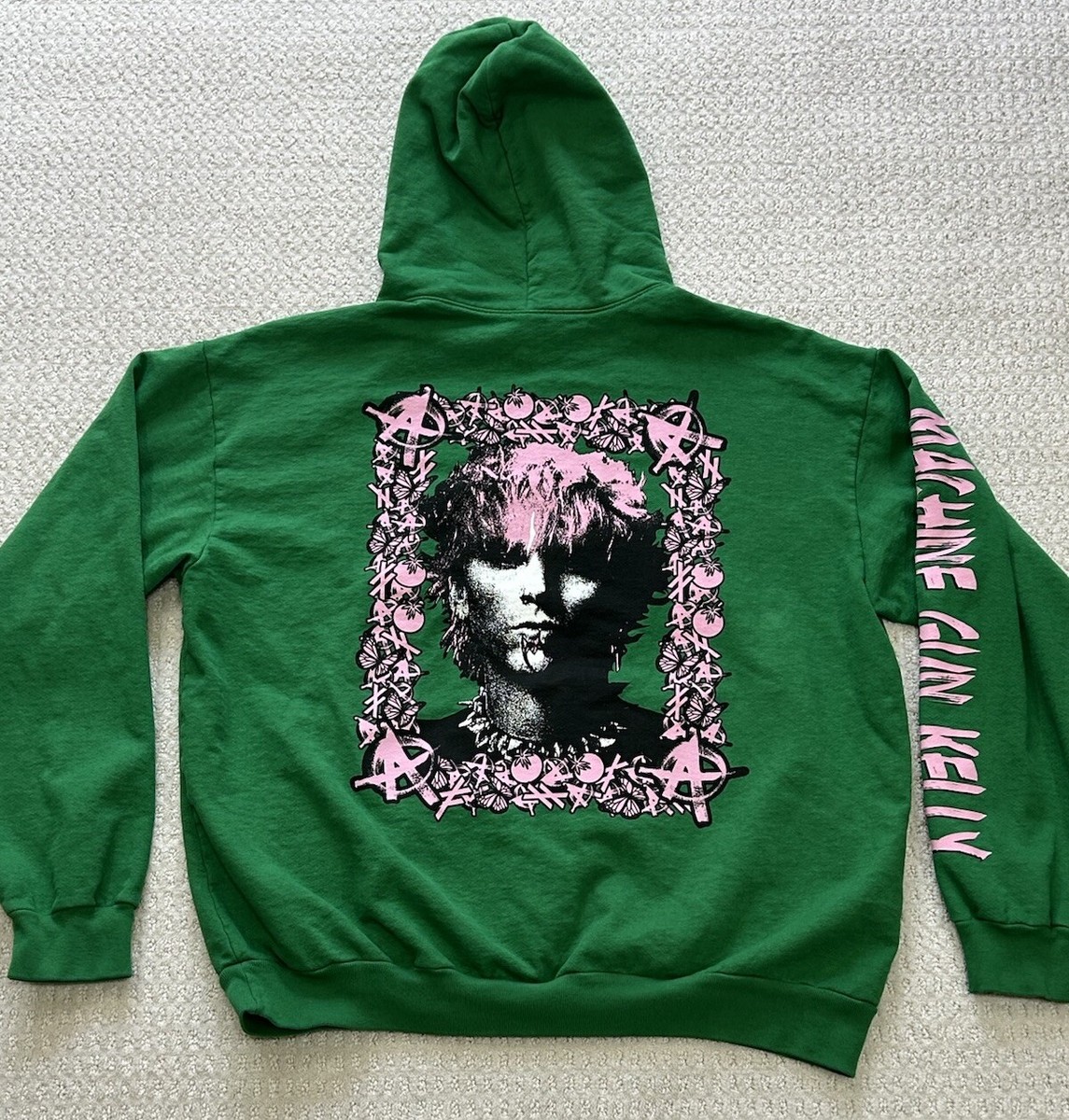 Machine Gun Kelly ツアーパーカー グラフィックラッパー Machine Gun Kelly ツアーパーカー グラフィックラッパー Amazon