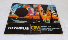 Olympus OM System Manual For Zuiko Interchangeable Lenses Group