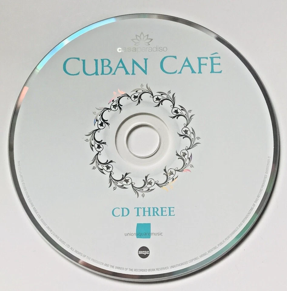 3 CD-Set CUBAN CAFE Smooth Cuban Classics | neuwertig (CR5926) - Bild 4 von 4