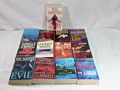 Heroine Main Character Books Mystery Crime Thriller Novels Lot