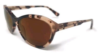 NOS Vuranet VL120300062130 Pure Sunglasses - Trt/BrnPrp Flashed Glass Lens