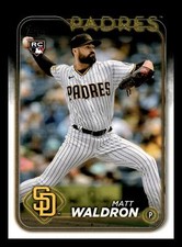 2024 Topps Series 1 Matt Waldron RC #162 Rookie San Diego Padres Mint