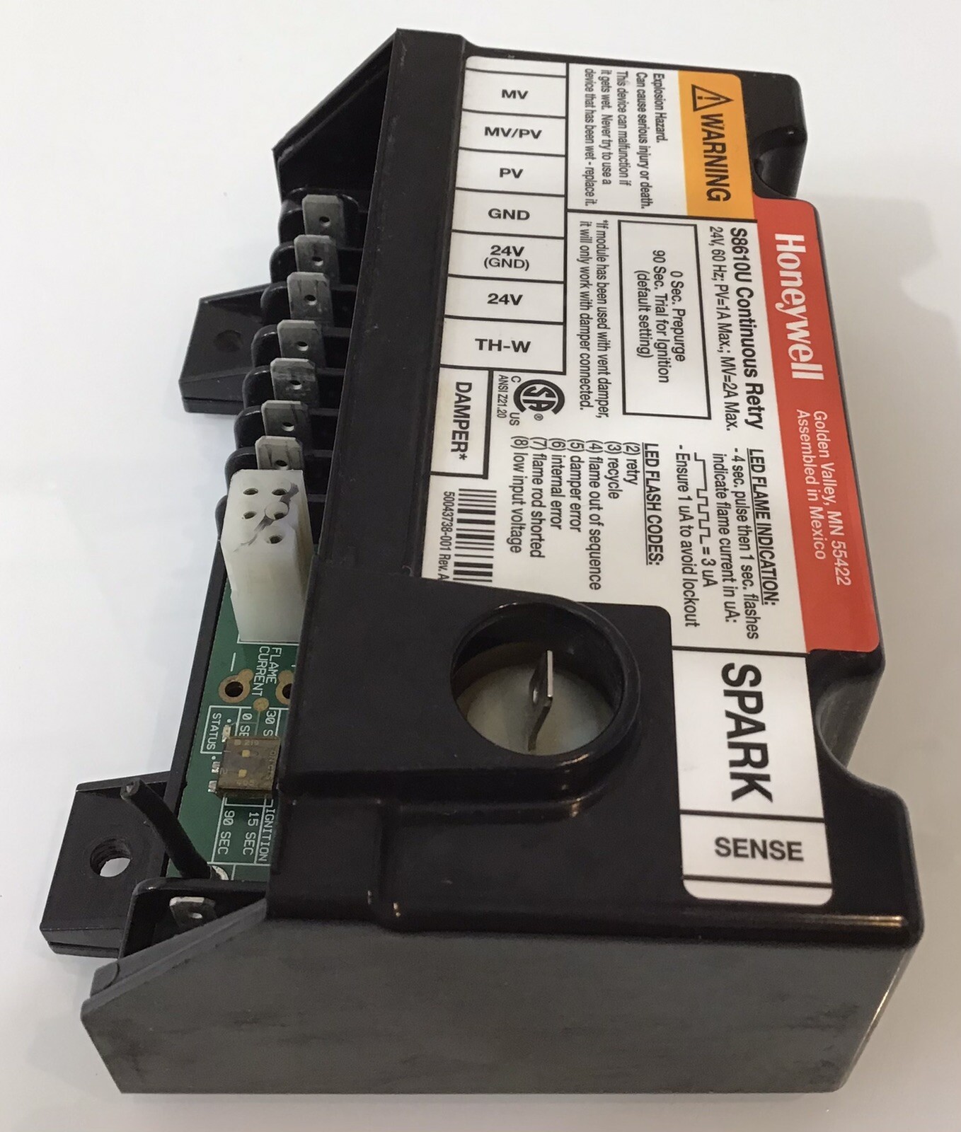 S8610U S8610U3009 1421J29312 Furnace OEM Intermittent Ignition control