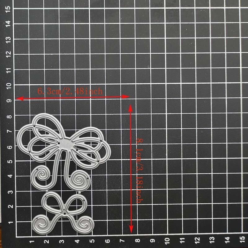 Metal Cutting Dies Bowknot Scrapbooking Embossing Blade Punch Stencil DIY Crafts