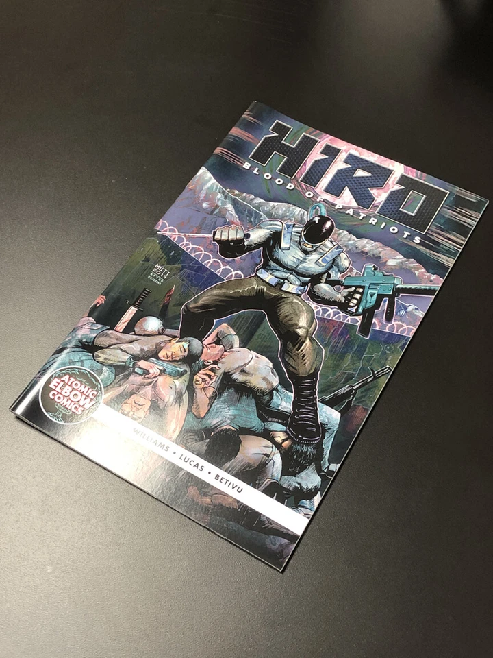 HIRO:爱国者之血,自出版独立小新闻漫画图画小说 — 第 2/4 张图片