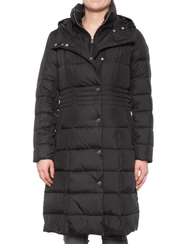 COLE HAAN LONG DOWN COAT JACKET WOMENS 