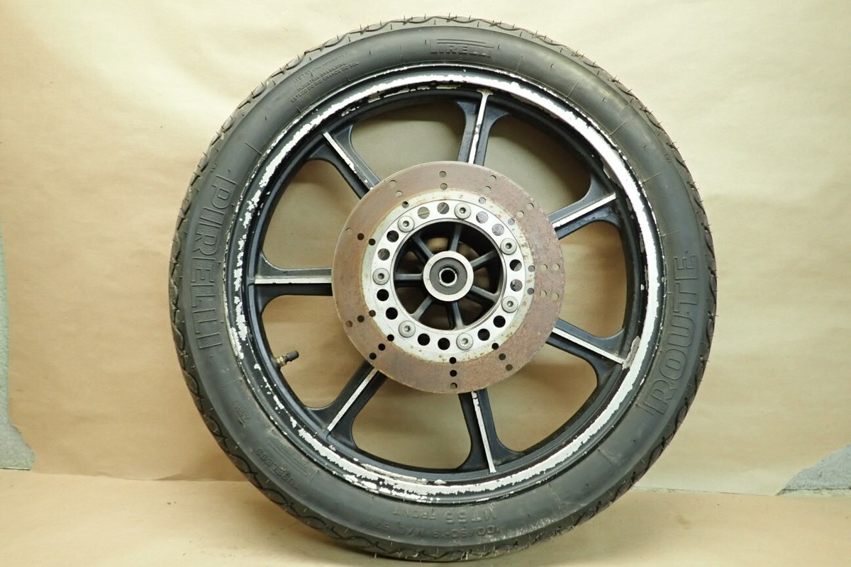 85 KAWASAKI VN700-A FRONT 90% TREADED PIRELLI 100/90-19 M/C 57H