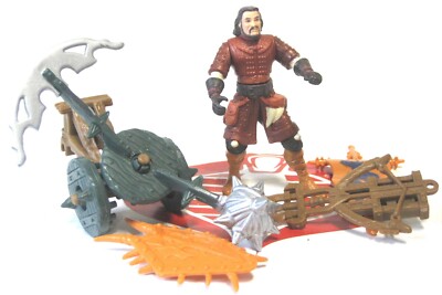 Dragonheart Action Figure Felton with Spinning Battle Blade and Mace Kenner 1995
