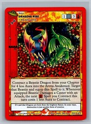 MetaZoo Dragons Rise 20/165 UFO 1st Edition Full Holo