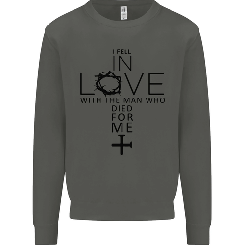 In Love With the Cross Christian Christ Kinder Sweatshirt Jungen Mädchen Pullover - Bild 65 von 87