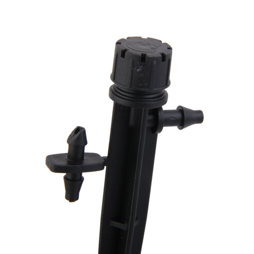 50 Pcs Hydroponic Drip System Irrigation Drippers Adjustable Tubing