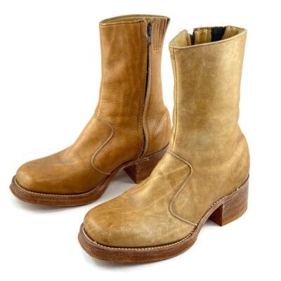 frye boots with zipper