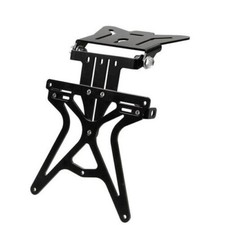 Portatarga Per Yamaha YZF-R1 2007-2008 - Parafango Posteriore, Supporto Telaio, Luce Targa - Plastica ABS Nero