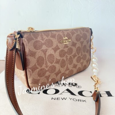 NWT Coach Nolita 19 In Signature Canvas CW426 Tan/brown | eBay