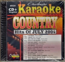 Chartbuster Karaoke CD+G - CB60324   (July 2004)
