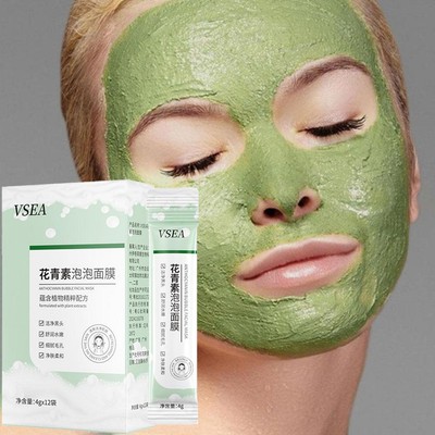 VSEA Anthocyanin Bubble Mask Shrinks Pores for Deep Cleansing в! T3M9 K6M6