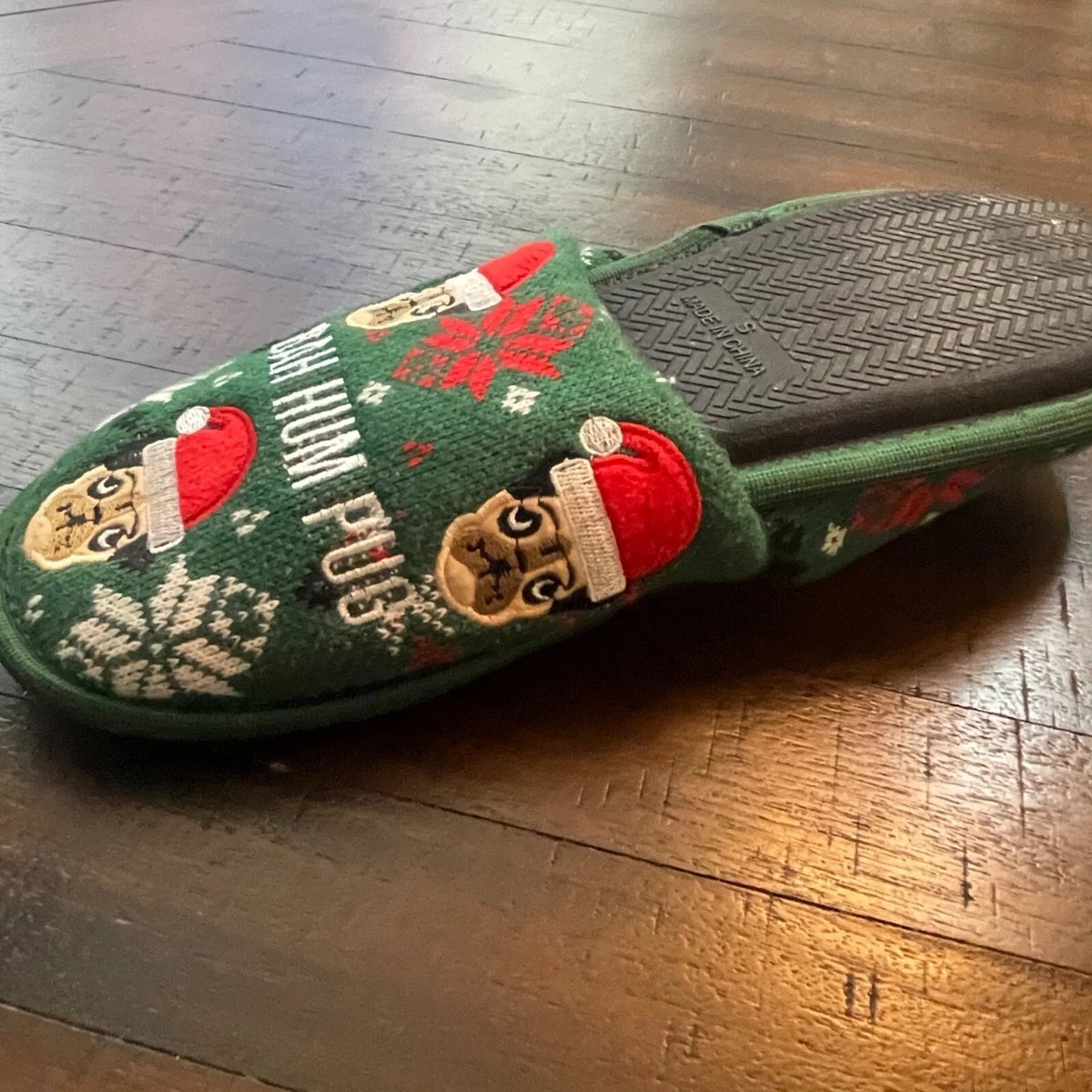 Mens shop pug slippers