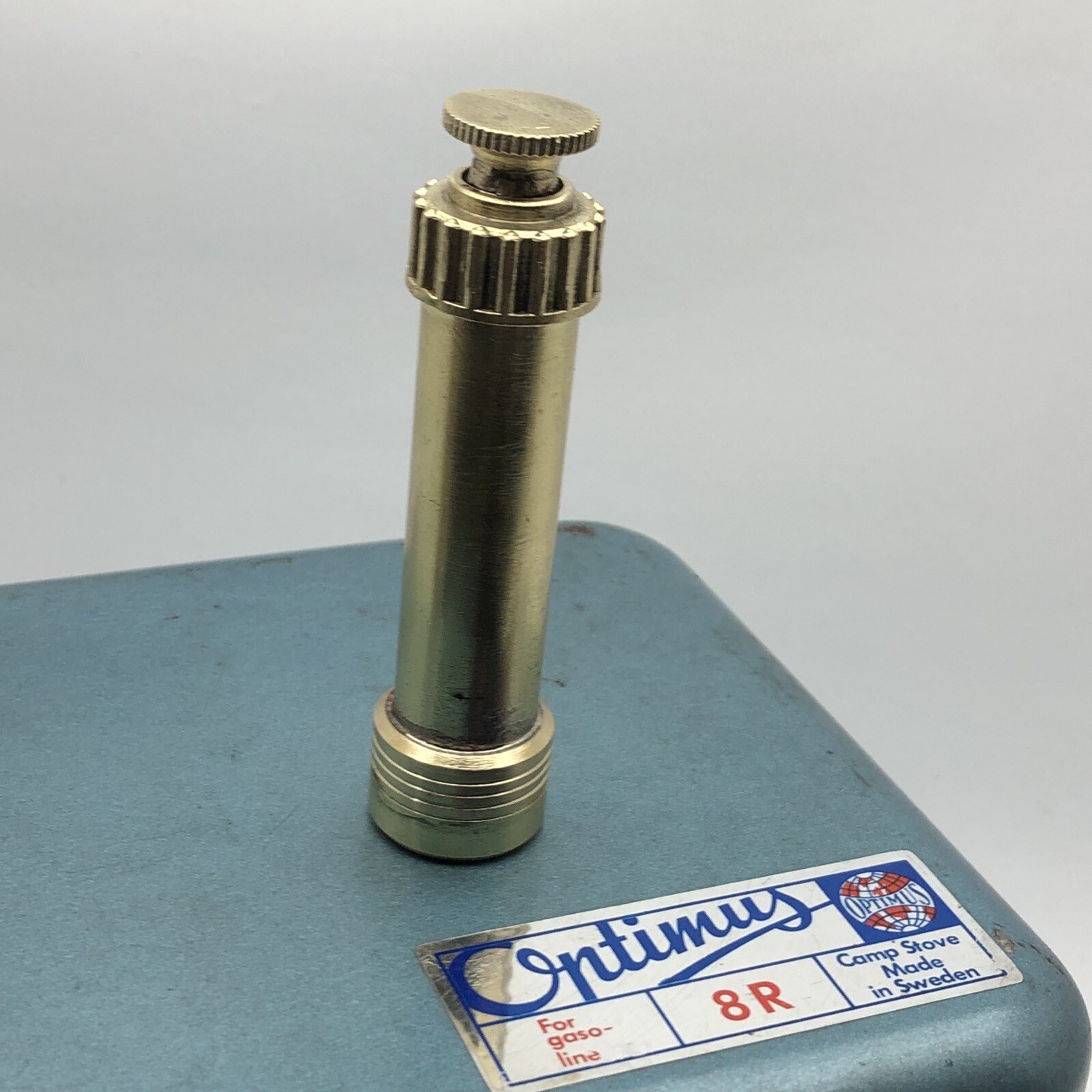 Optimus Stove Brass Mini Pump Short  8R 99 199 111 Svea 123