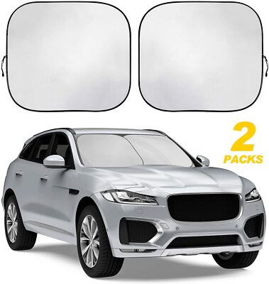 2X For Toyota Large Car Windshield Sun Shade Reflective UV Shield Visor Cover