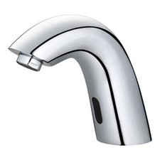 Infrared Sensor Activated Modern Bathroom Wash Basin Monobloc Mixer Tap Chrome