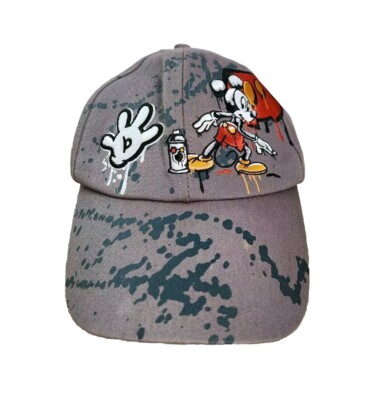 Embroidered Disney Mickey WDW hat, adult Vintage Mickey Mouse Embroidered Cap, Adjustable Adult Cap  main image 3
