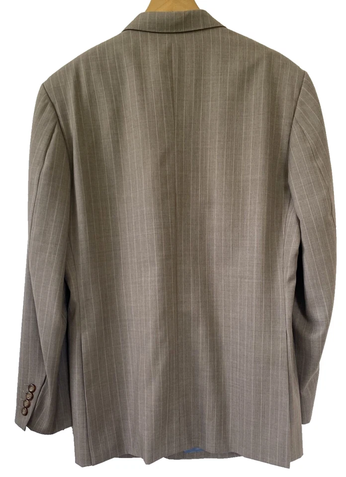 Blazer de Lana Personalizado Puños de Cirujano Pick Stitch Chaqueta Hollywood Astor y Negro Foto 4 de 4