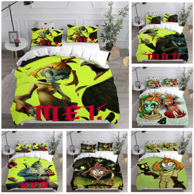 Cosplay The Gaslight District 3D Bettbezug Bettwäsche Set Kissenbezug Quilt