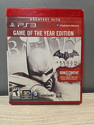 Batman Arkham City Game of the Year Edition PS3   PlayStation 3