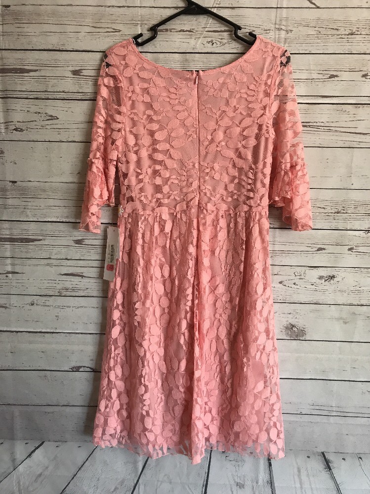 NWT Jody California Dress Vintage Pink Lace Daisies Size Medium Made In USA  | eBay