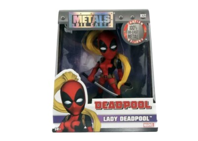 Jada Toys Die-Cast Metals Lady Deadpool 4'' Inch Figure Marvel Comics New M353