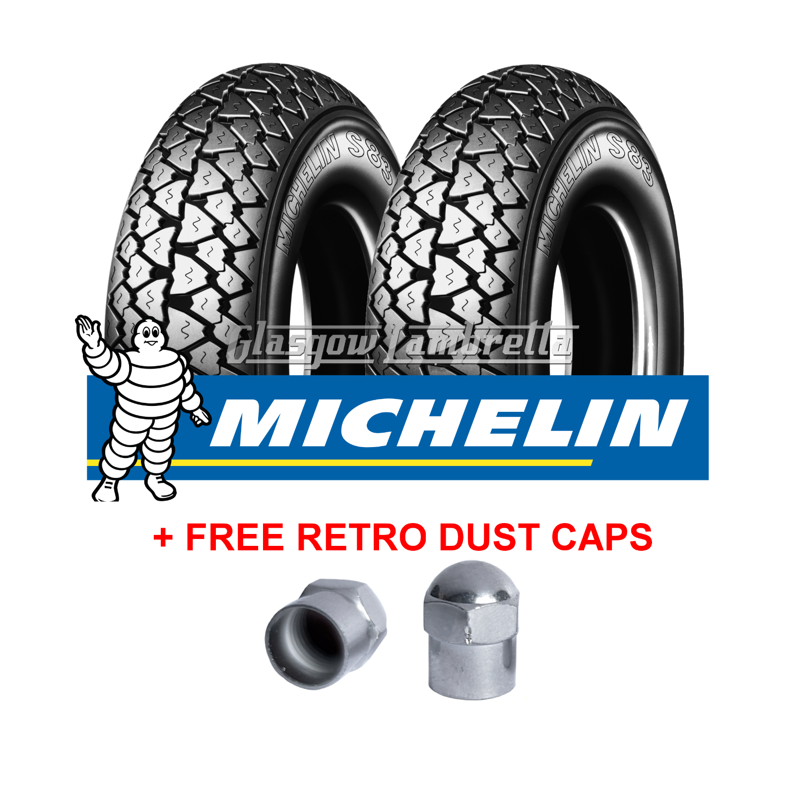 michelin s83 3.50 x 10