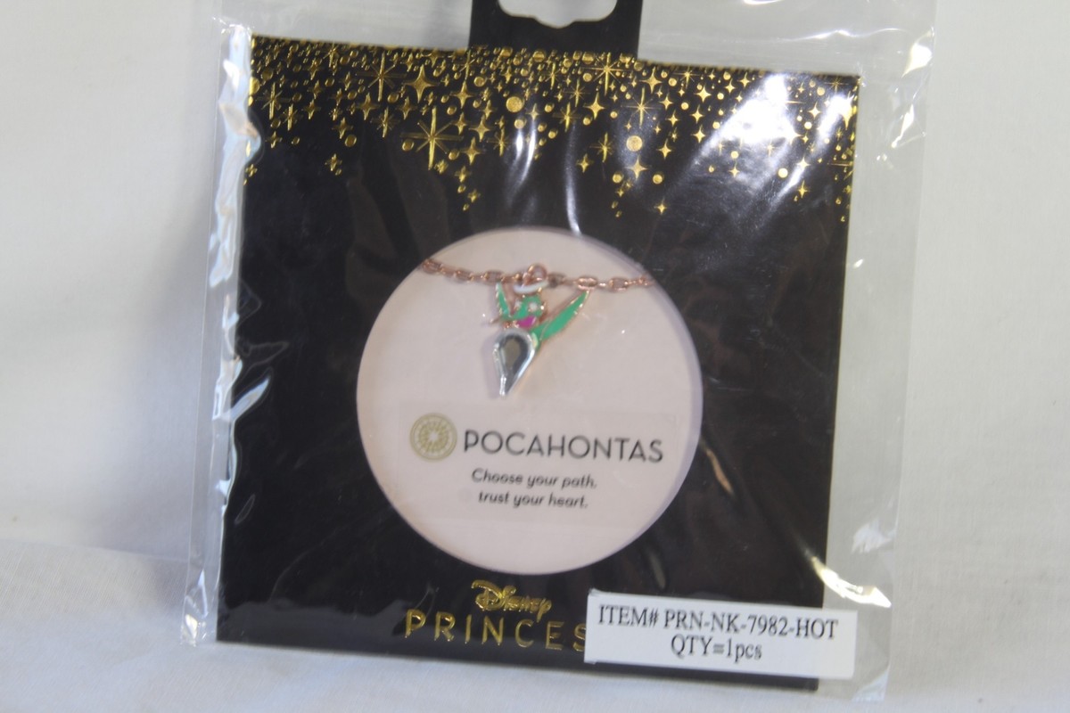 Disney Necklace (new) POCAHONTAS CHOOSE YOUR PATH TRUST YOUR