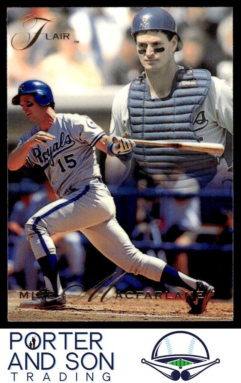 Mike Macfarlane 1993 Flair #220 Kansas City Royals