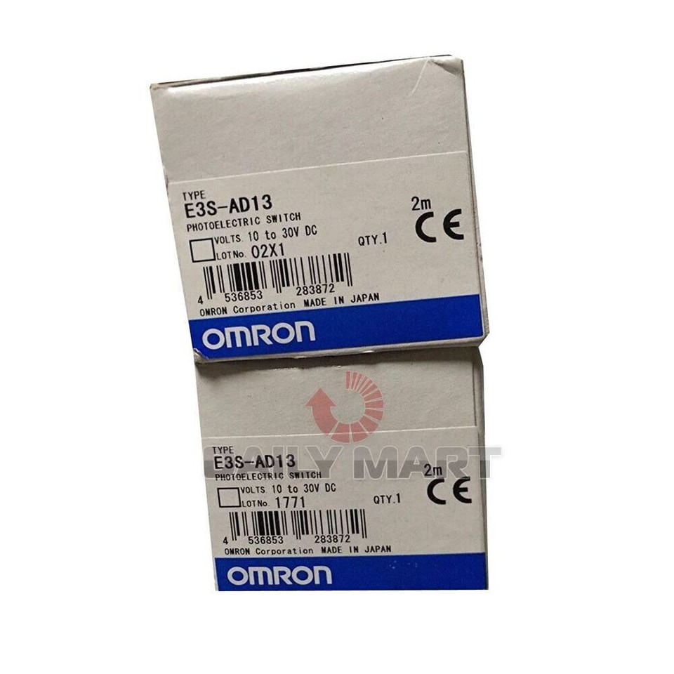 Sensore Fotoelettrico Omron E3S-AD13 Per PLC Nuovo