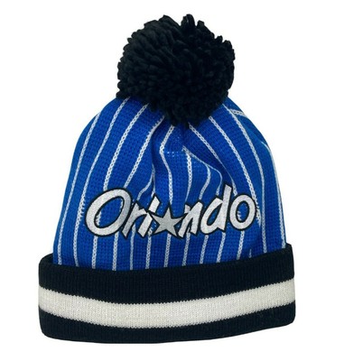 Orlando Magic Cuffed Knit Pom Beanie 