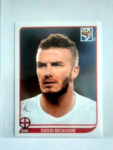 Panini WORLD CUP 2010 SOUTH AFRICA - DAVID BECKHAM Sticker - ENGLAND - #190.