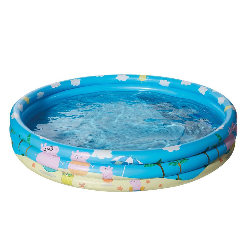 Бассейн для счастливых людей с 3-мя кольцами для свинки Пеппы Badespa Kinderpool Becken 3390₽
