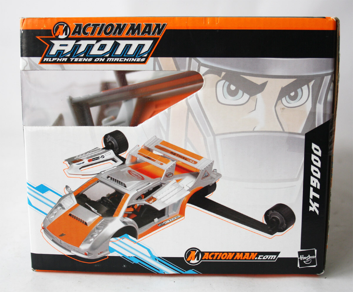 Action Man A.T.O.M XT9000 Car Transformer Toy Hasbro 2005