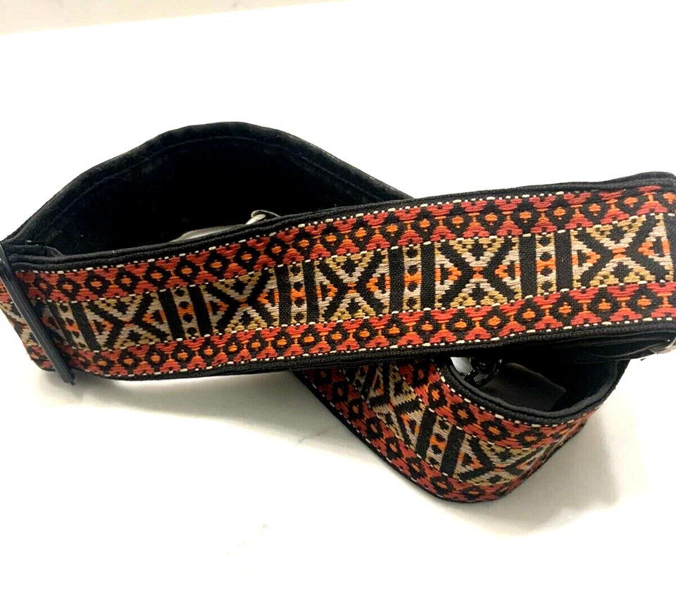 Correa de cámara tapiz tejido bohemio vintage! Foto 4 de 4